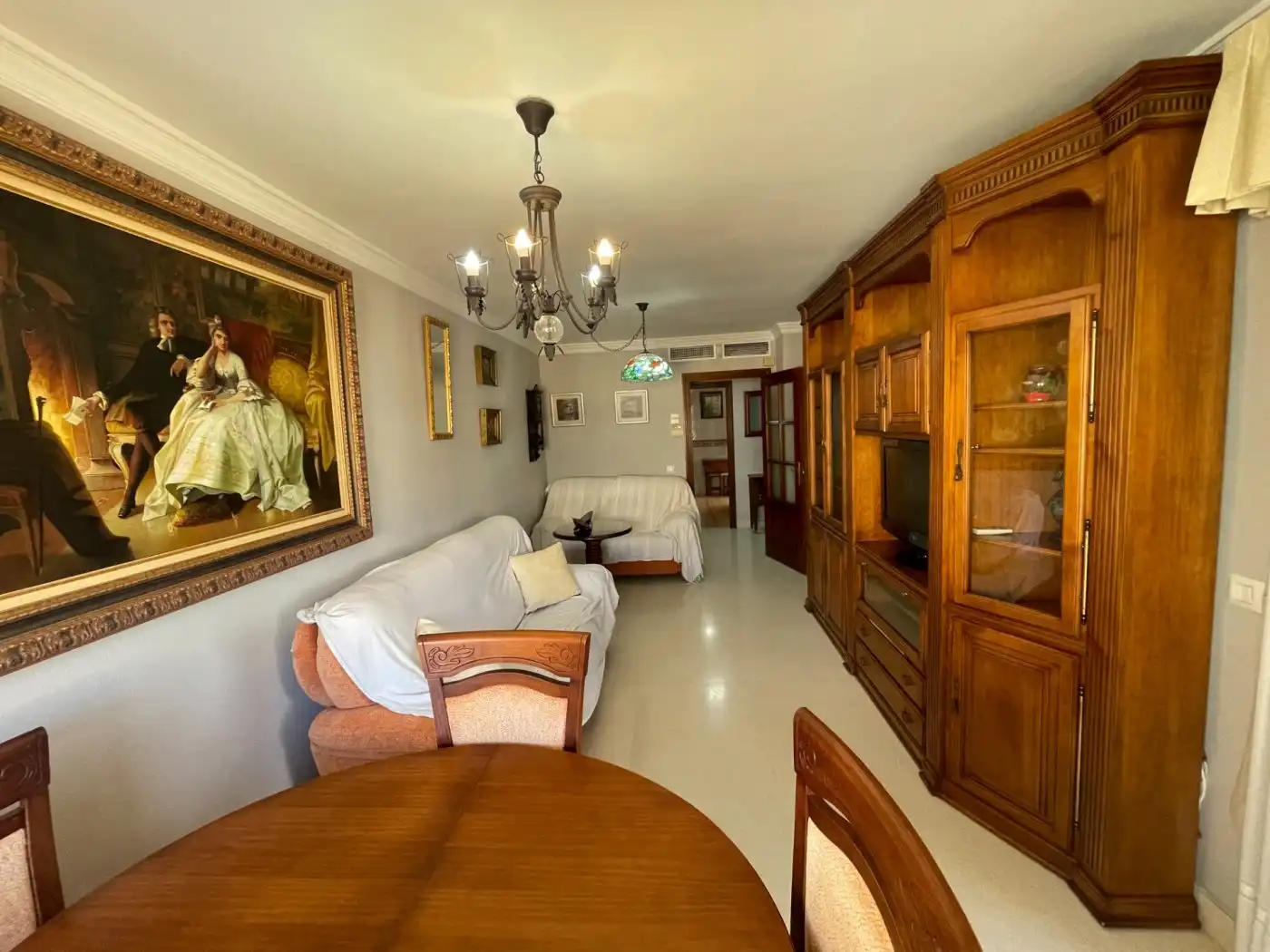Living room of Apartments for rent in Málaga  with Terrace, Furnished and Community pool