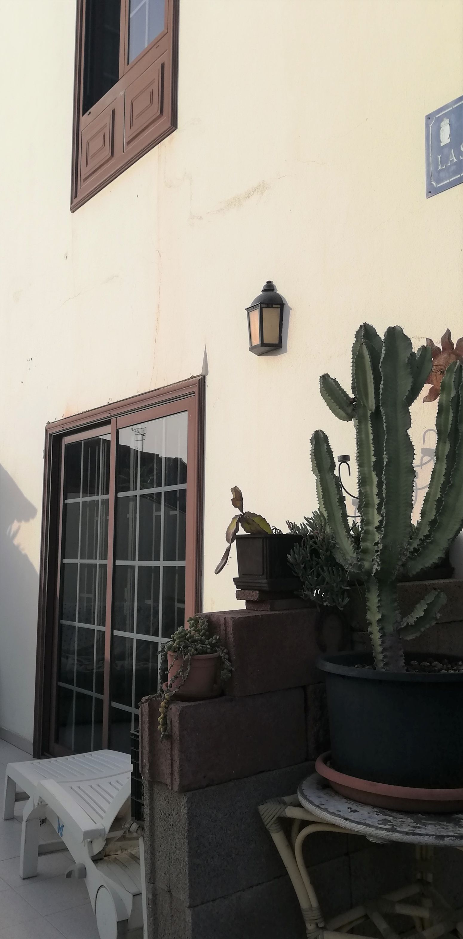 Balcony of House or chalet for sale in Arona  with Private garden