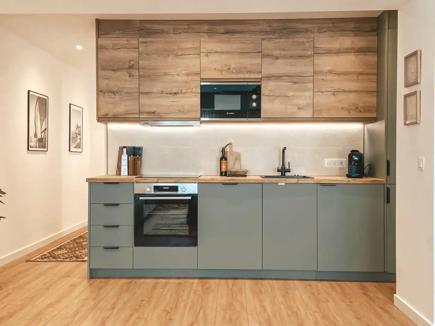 Cocina de Apartamento en venta en  Palma de Mallorca con Aire acondicionado, Trastero y Amueblado
