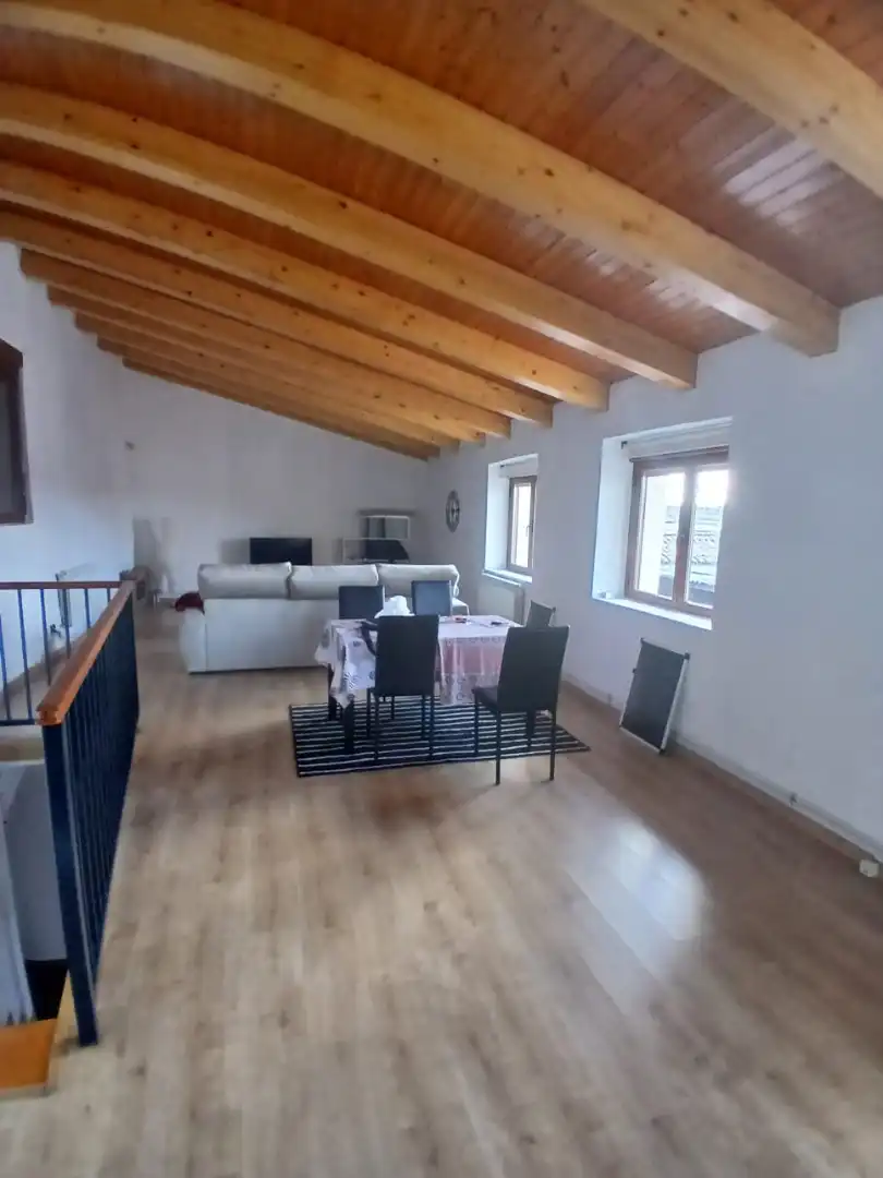 Living room of Houses for sale in Montejo  with Terrace and Furnished