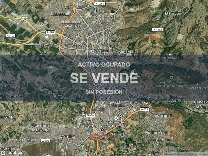 Exterior view of Flat for sale in Granada