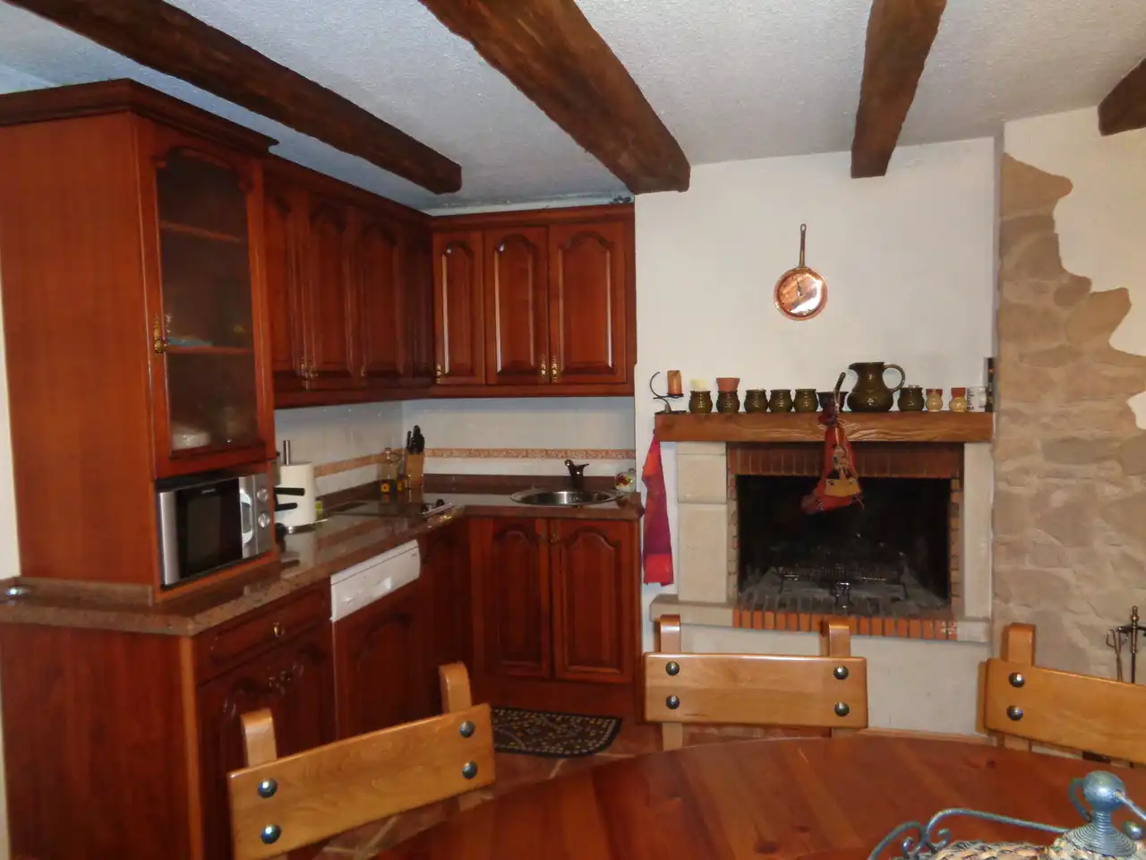 Cocina de Casa adosada en venta en Haro con Calefacción, Jardín privado y Terraza