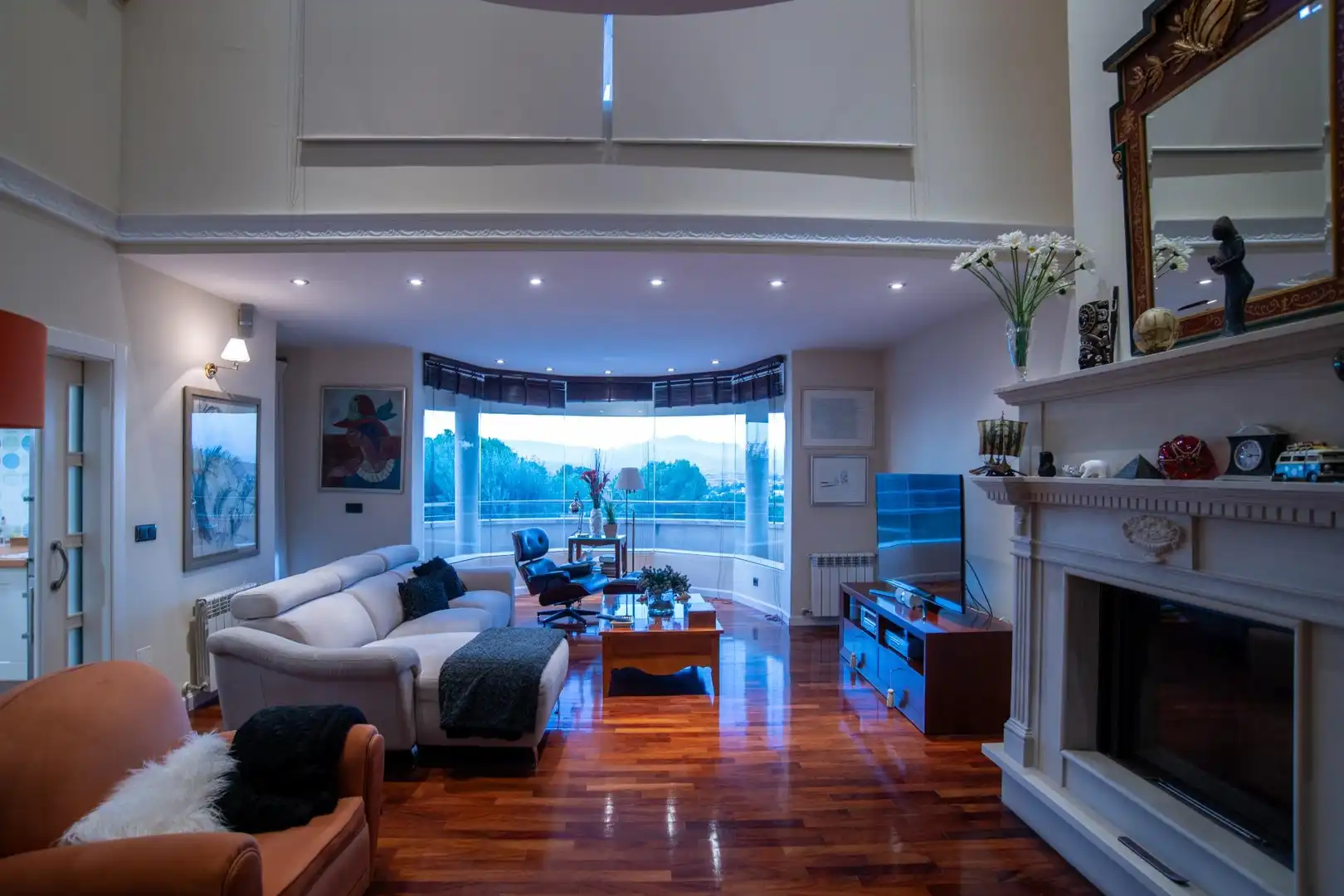 Sala de estar de Casa o chalet en venta en Molina de Segura con Calefacción, Jardín privado y Parquet