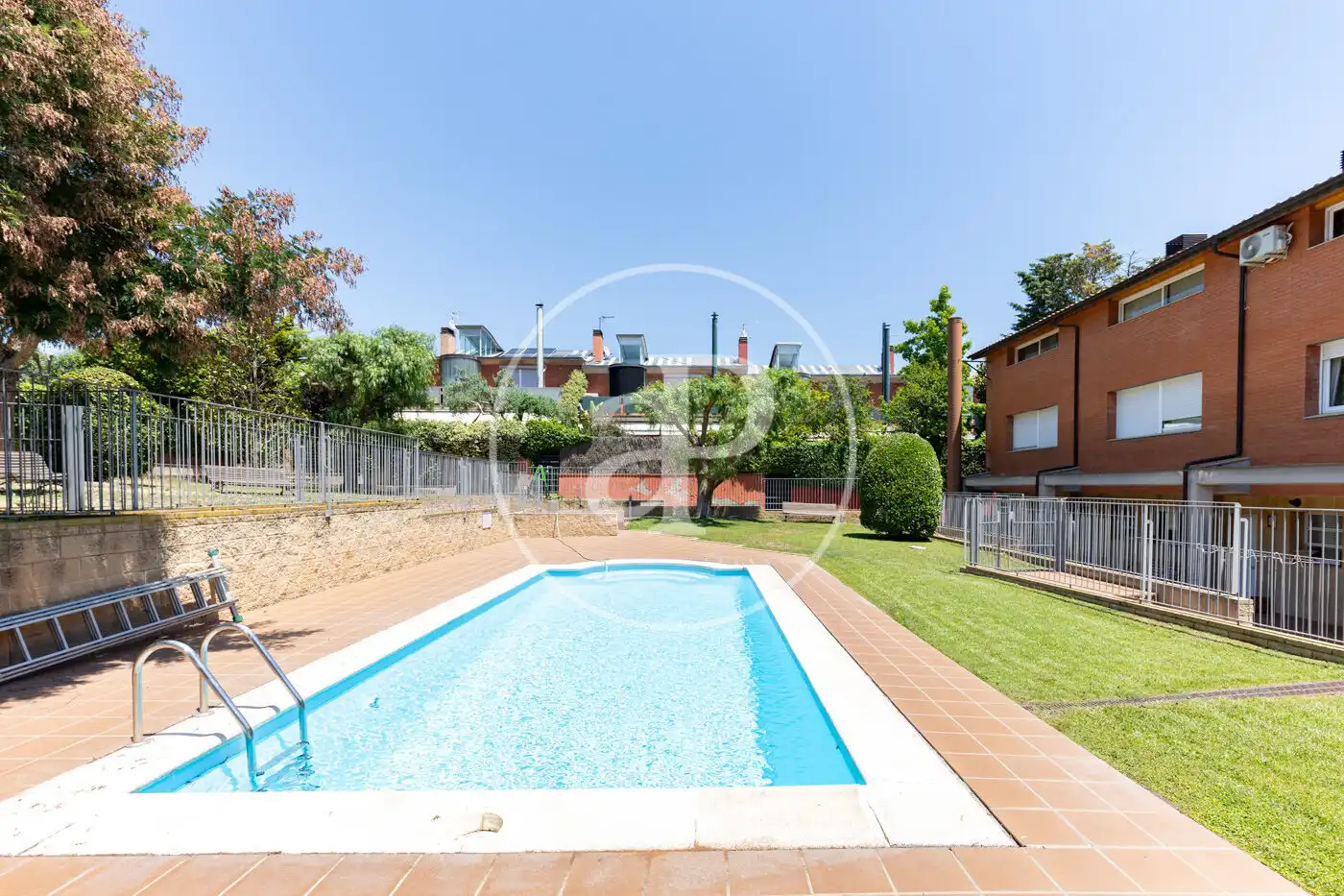 Swimming pool of Detached homes for sale in Matadepera  with Air Conditioner, Heating and Private garden