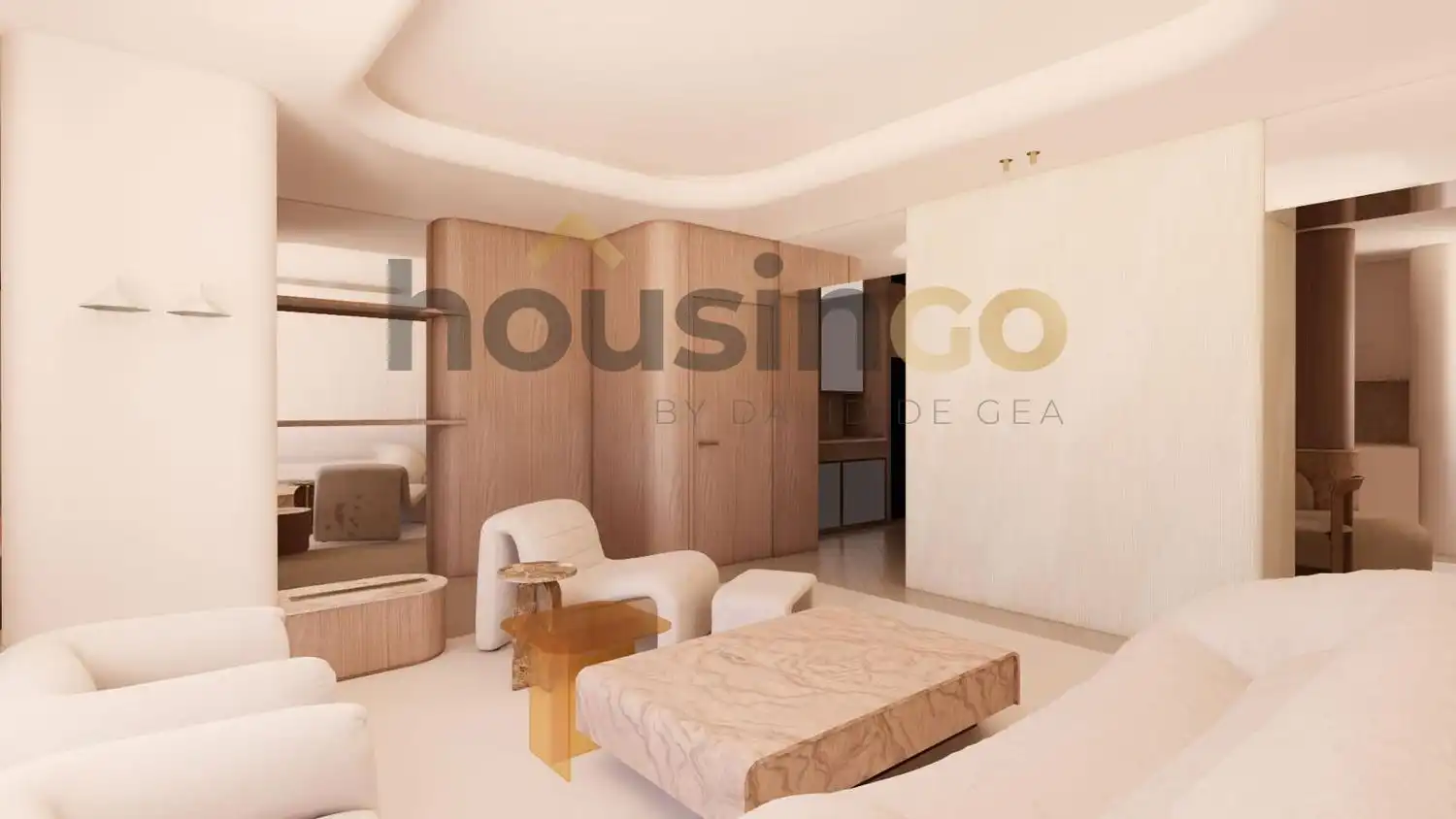 Sala de estar de Piso en venta en Madrid con Aire acondicionado, Calefacción y Amueblado