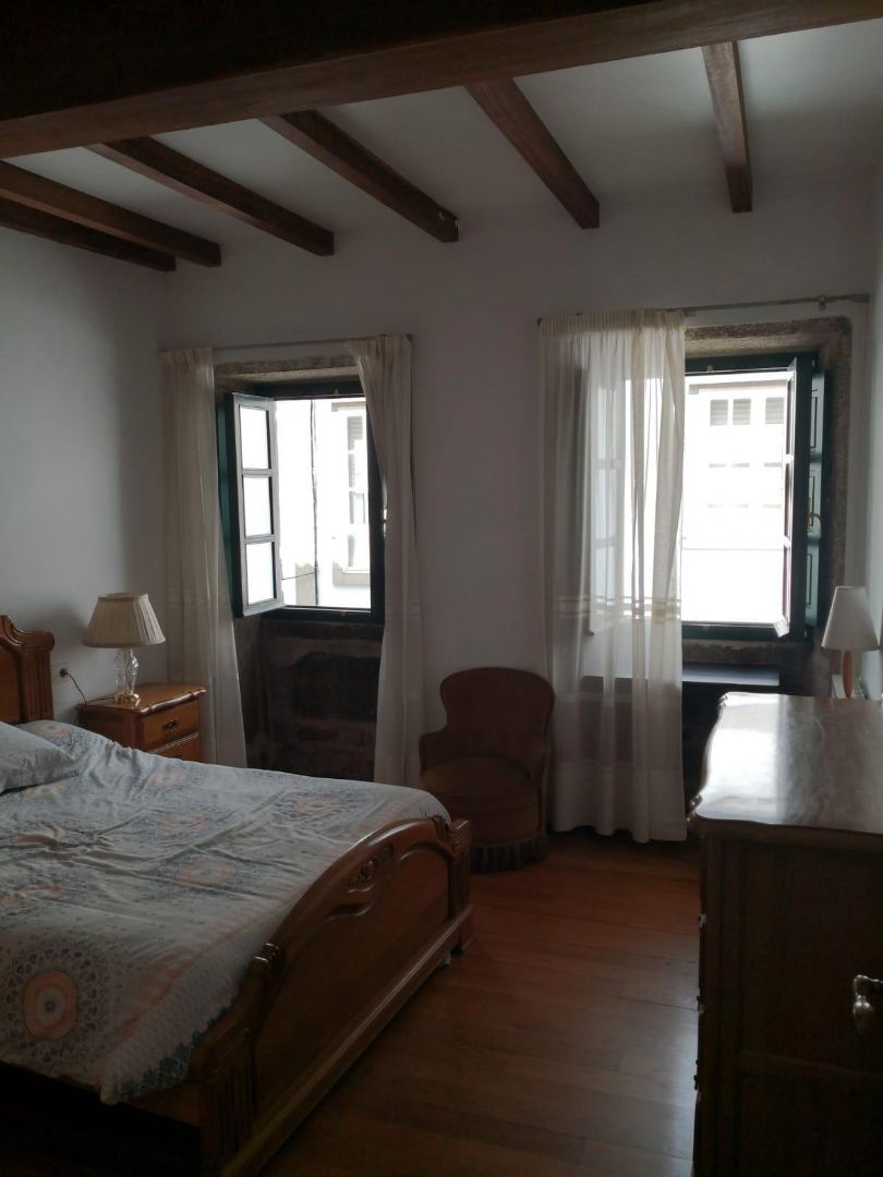 Bedroom of Flat for rent in Santiago de Compostela   with Furnished
