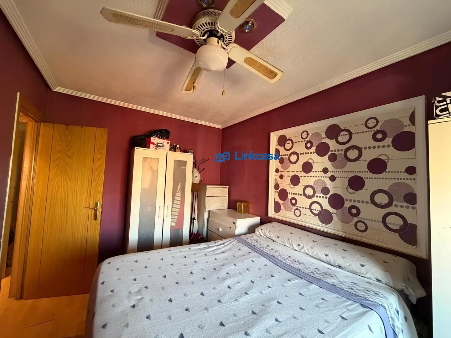 Bedroom of Flat for sale in Móstoles  with Air Conditioner, Heating and Terrace