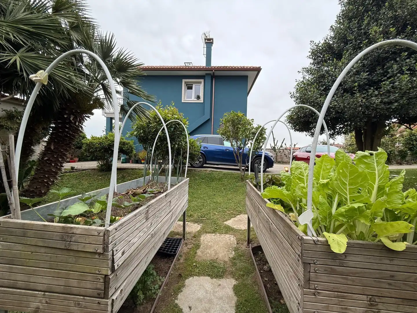 Garden of Houses for sale in Boiro  with Air Conditioner, Heating and Private garden
