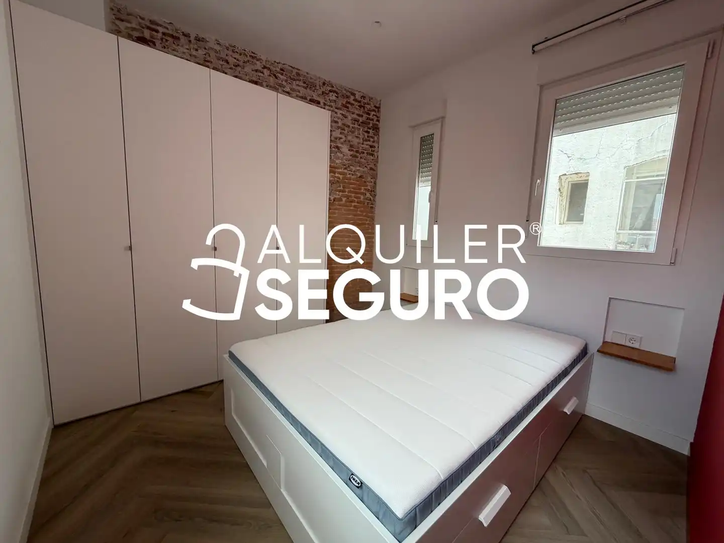 Habitación de Piso de alquiler en Madrid con Aire acondicionado, Calefacción y Amueblado