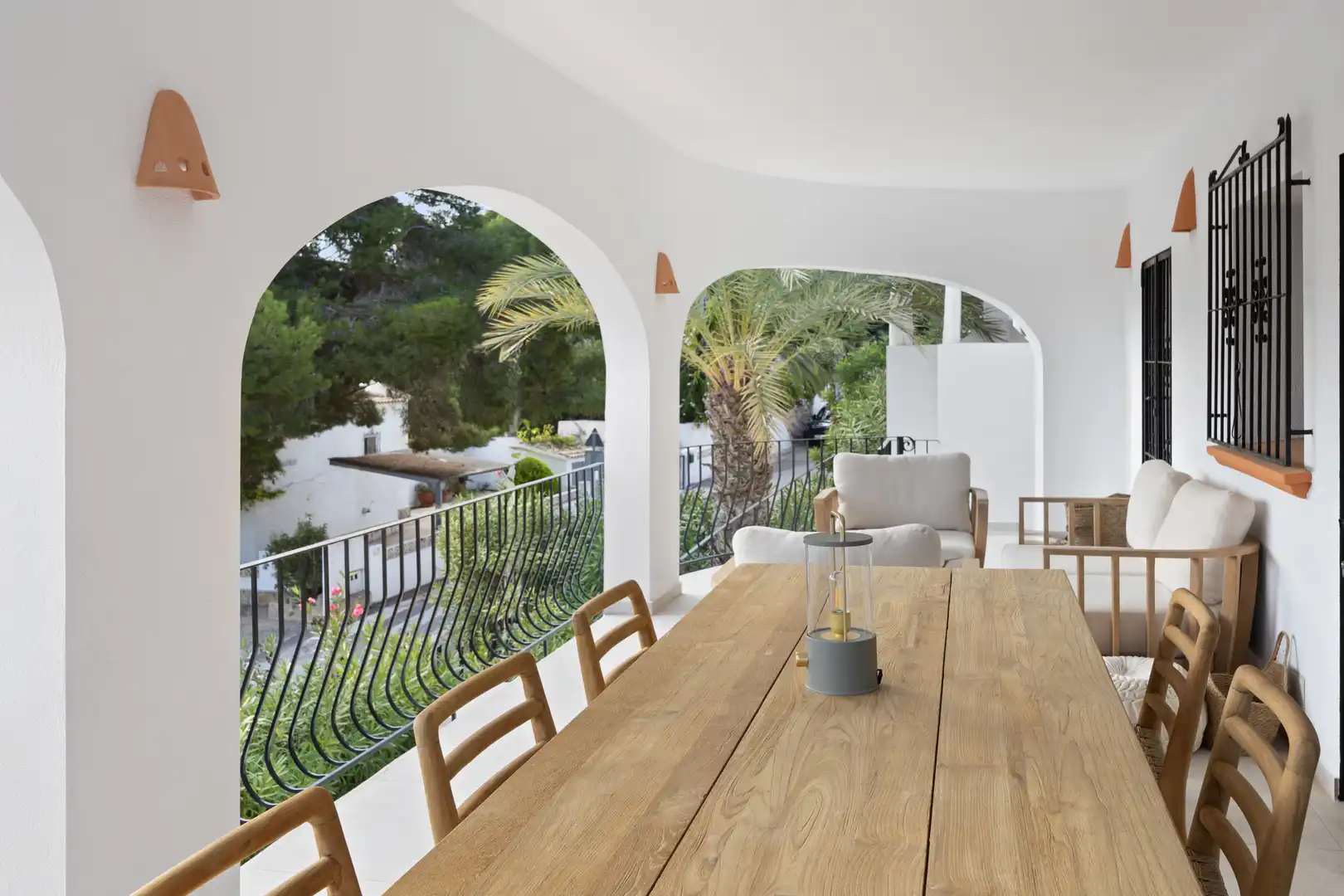 Terrassa de Casa o xalet en venda en Moraira amb Alarma