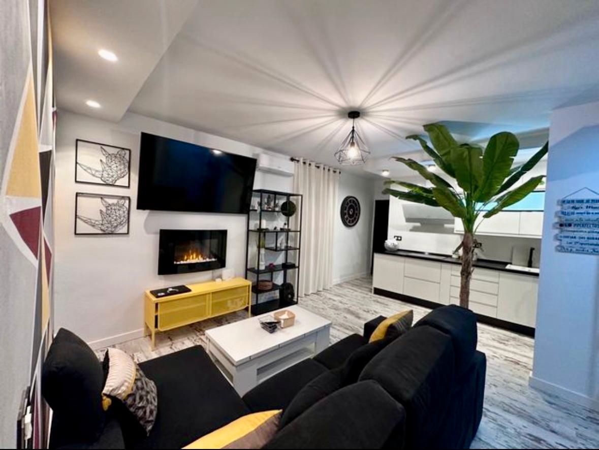 Living room of Flat to rent in  Jaén Capital  with Furnished
