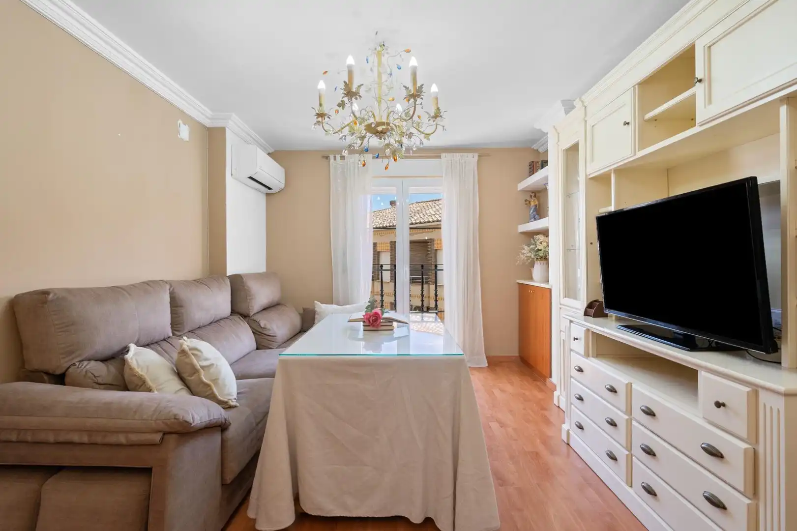 Sala de estar de Piso en venta en Atarfe con Aire acondicionado