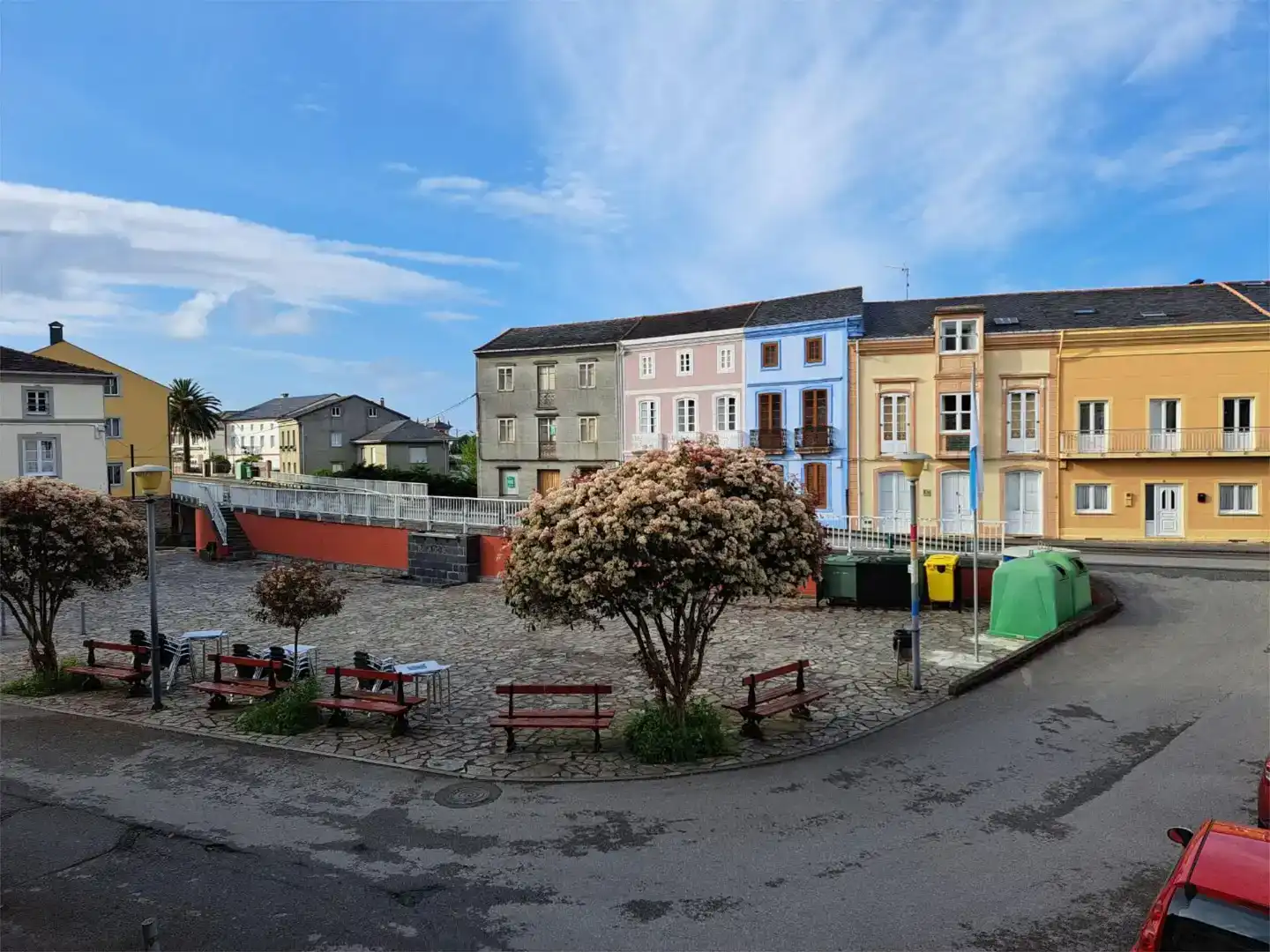 Vista exterior de Casa adosada en venta en Barreiros, Lugo
