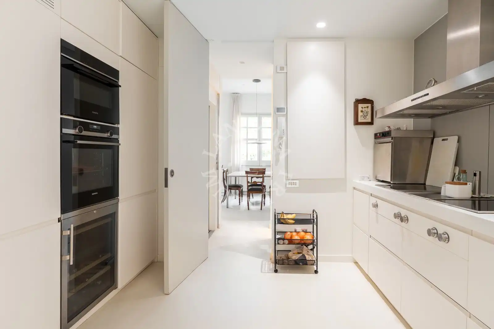 Cocina de Casa o chalet en venta en Barcelona con Calefacción y Terraza