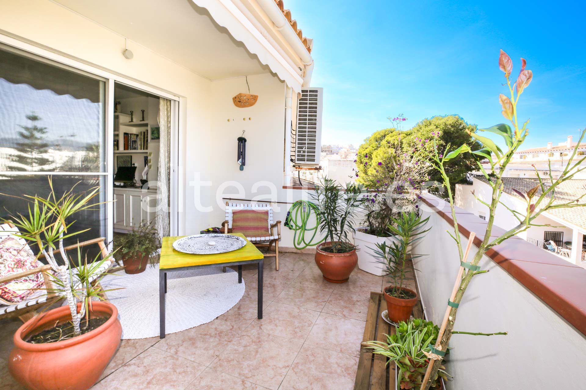 Vista exterior de Ático en venta en Altea con Aire acondicionado y Terraza