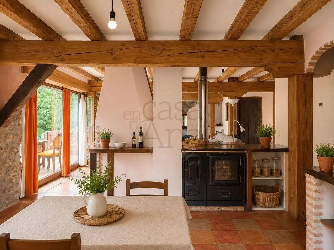 Cuina de Casa o xalet en venda en Areatza amb Terrassa