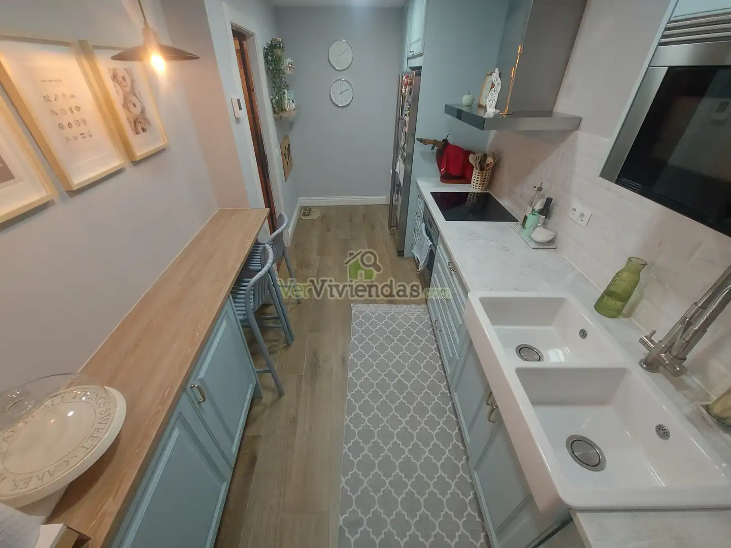 Cocina de Casa adosada en venta en Vallirana con Aire acondicionado, Calefacción y Jardín privado