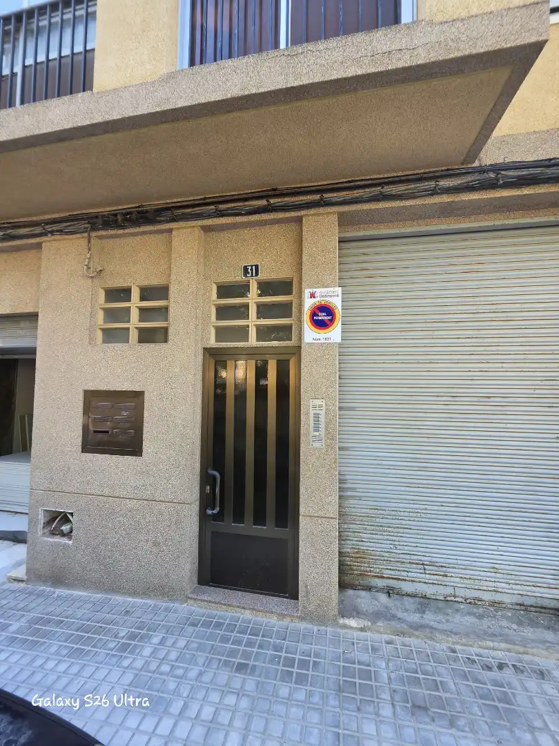 Vista exterior de Piso de alquiler en Ontinyent con Amueblado, Horno y Lavadora