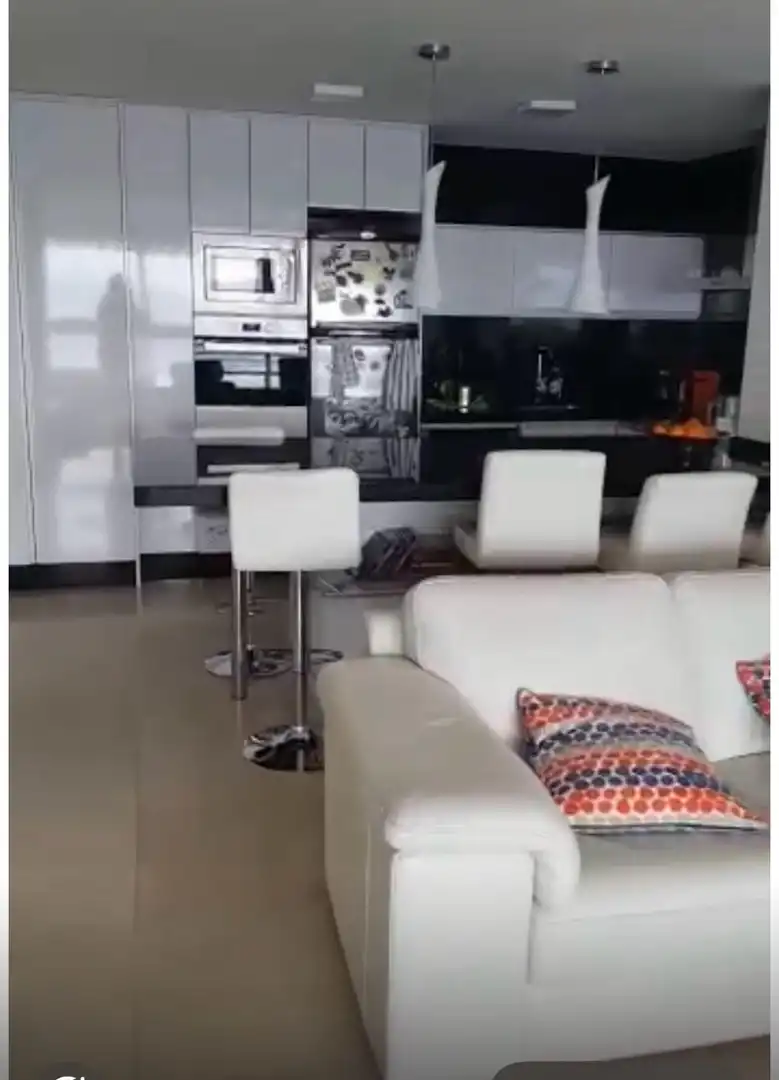Cocina de Piso de alquiler en Alicante / Alacant con Terraza