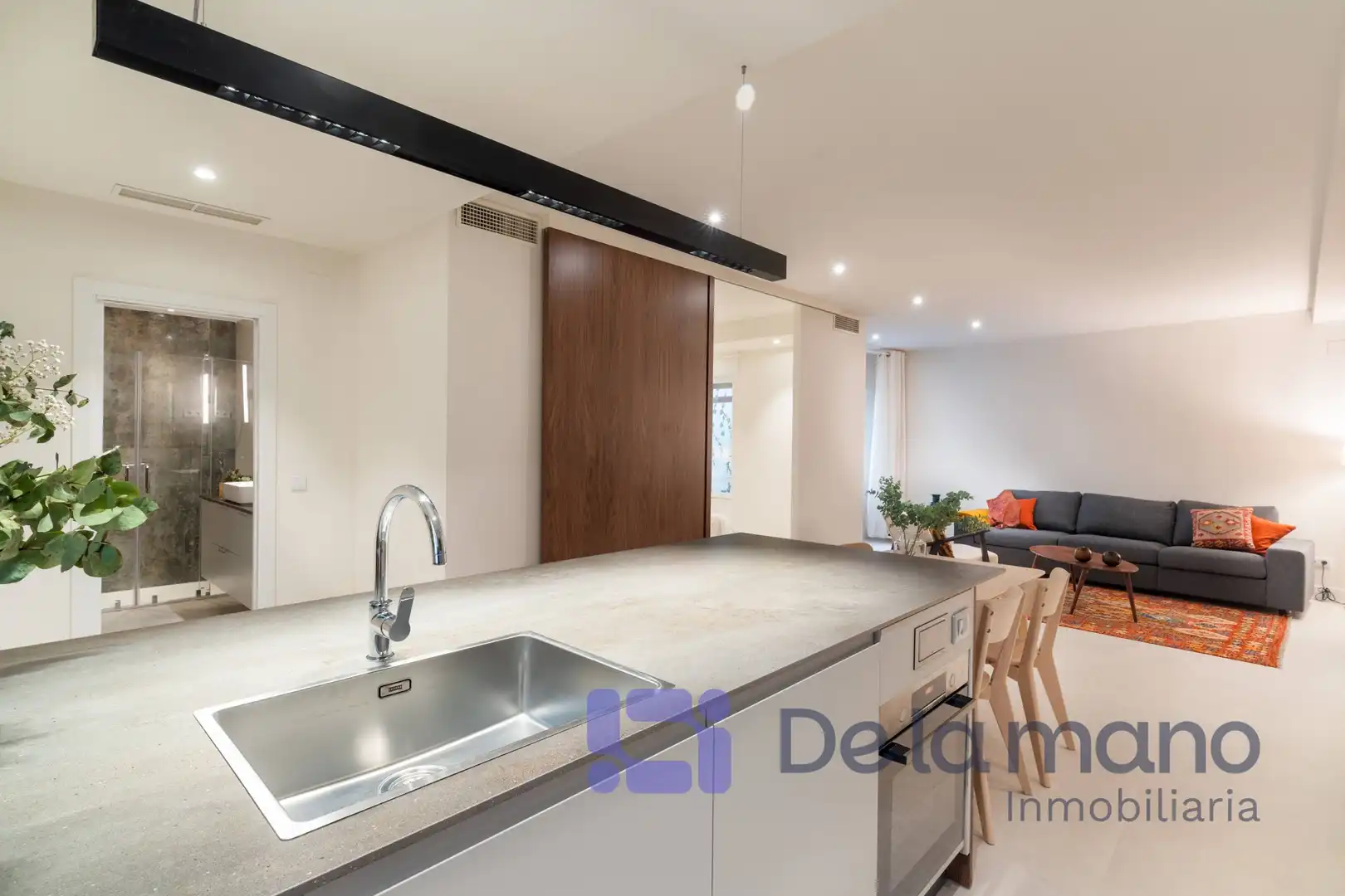 Kitchen of Apartments for rent in Madrid  with Air Conditioner, Heating and Furnished