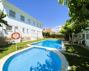 Swimming pool of Single-family semi-detached for sale in Cambrils  with Air Conditioner, Terrace and Swimming Pool