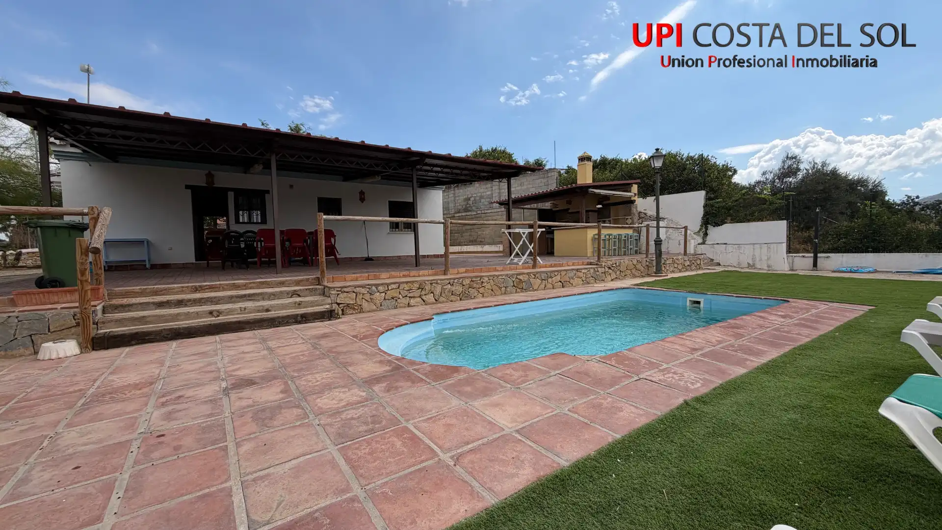 Piscina de Finca rústica en venta en Cártama con Aire acondicionado, Jardín privado y Terraza