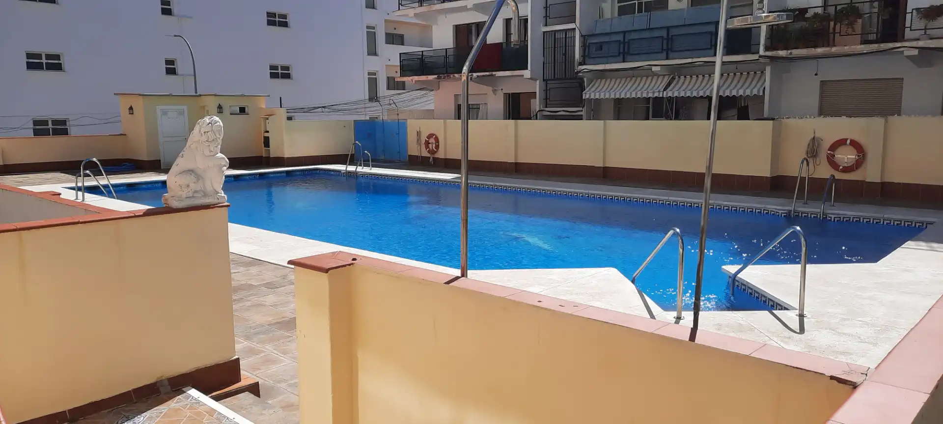 Swimming pool of Commercial properties for sale in Torremolinos  with Air Conditioner