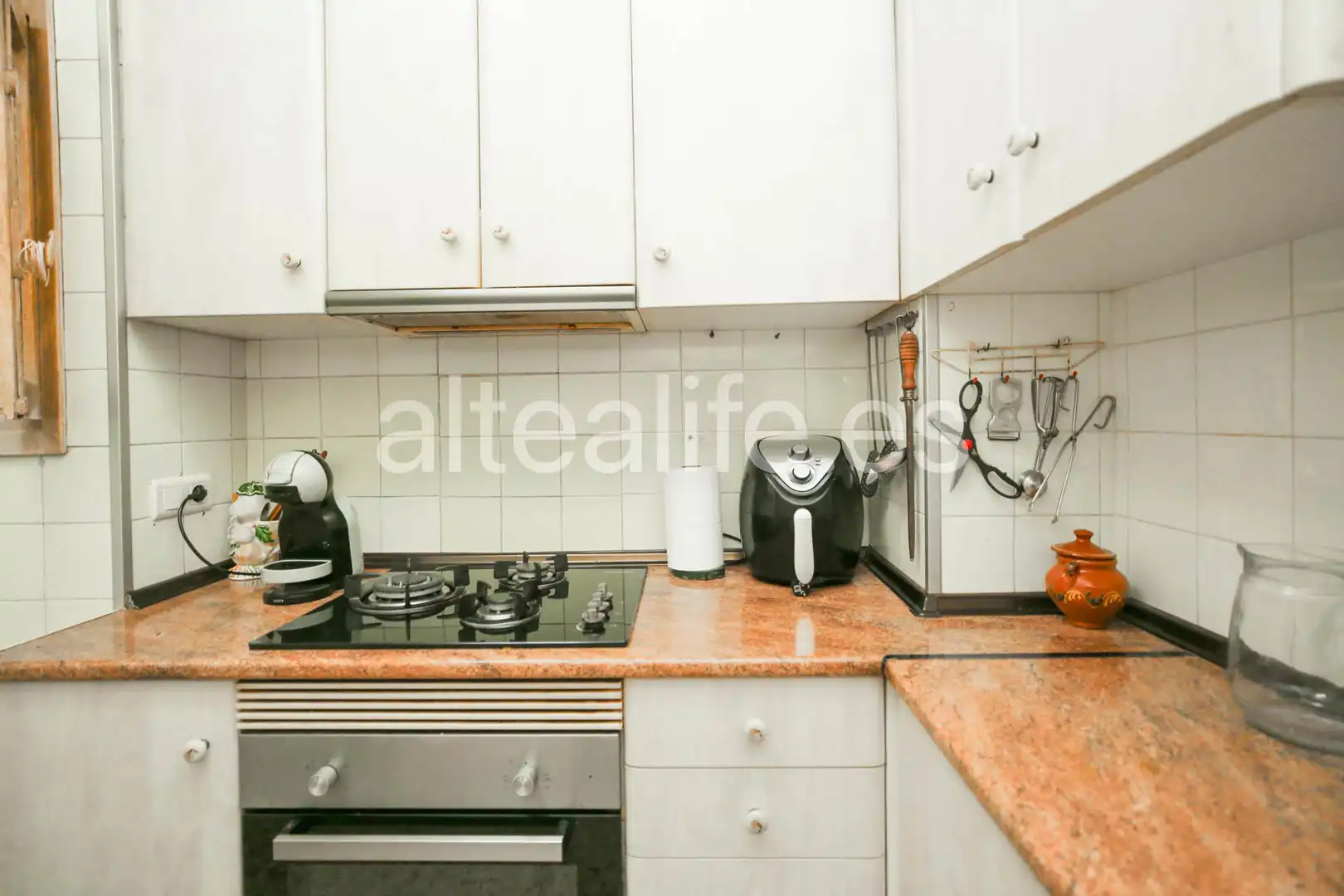Cocina de Finca rústica en venta en Altea con Terraza, Trastero y Balcón
