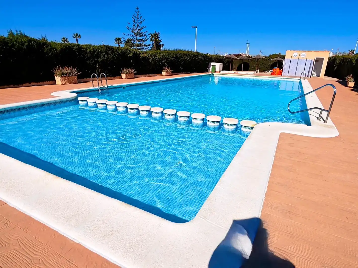Piscina de Casa o chalet en venta en Torrevieja con Aire acondicionado, Terraza y Piscina comunitaria