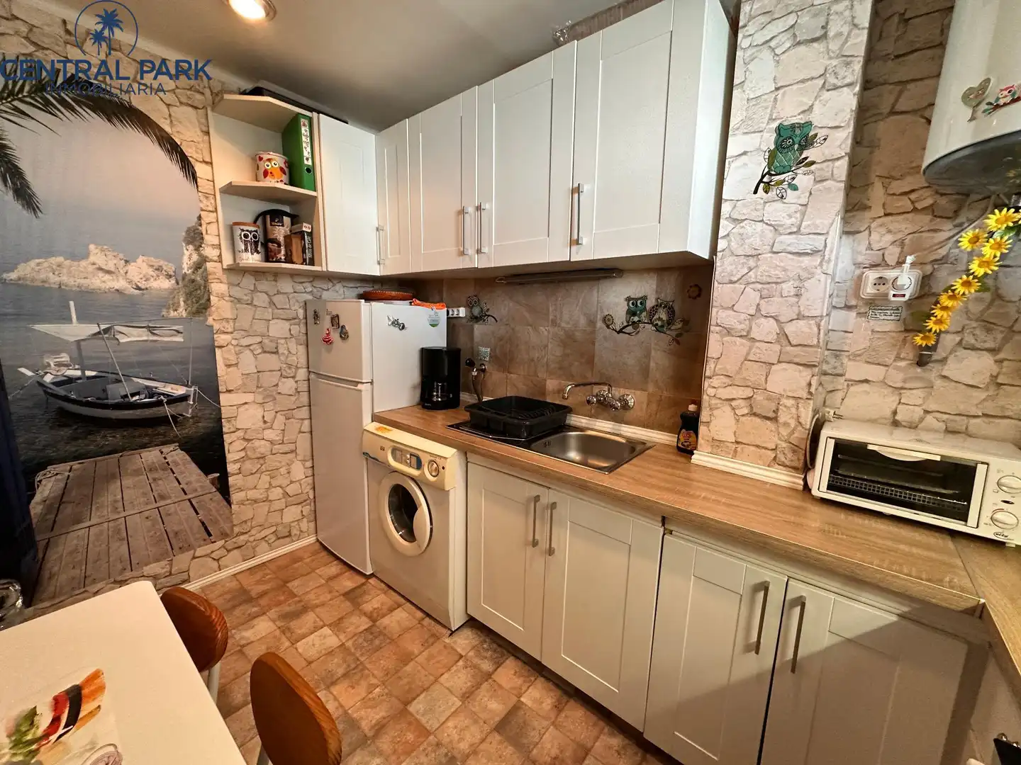 Cocina de Apartamento en venta en Salou con Aire acondicionado, Terraza y Amueblado