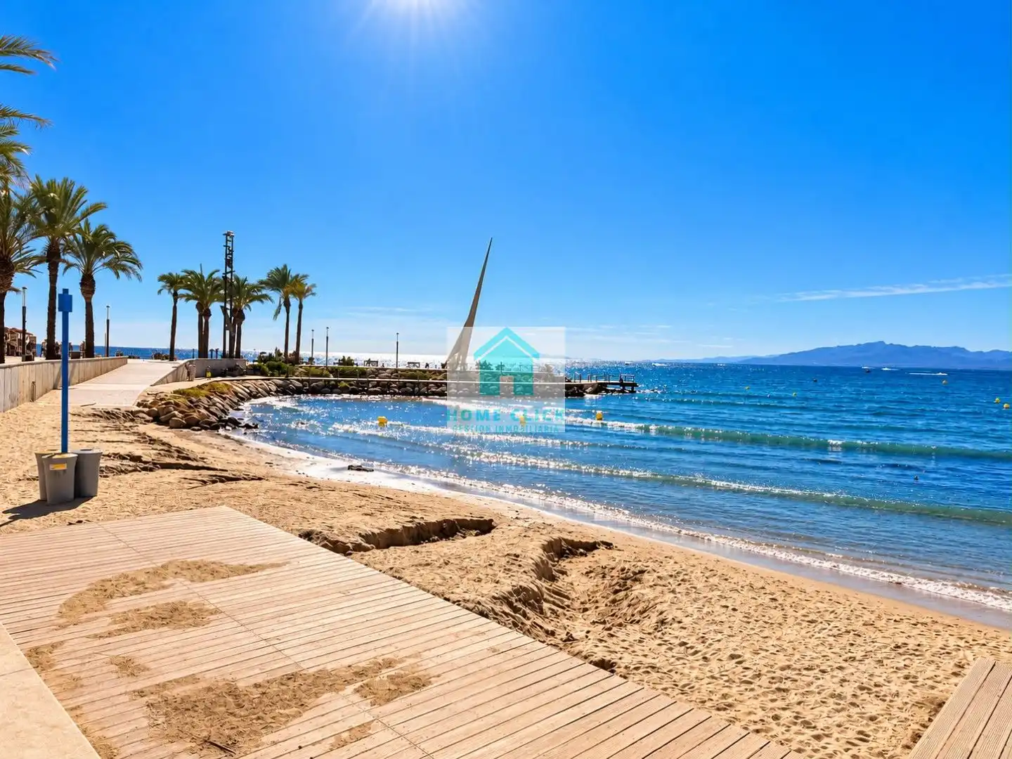 Außenansicht von Wohnung zur Miete in Mar i Camp - Platja dels Capellans 