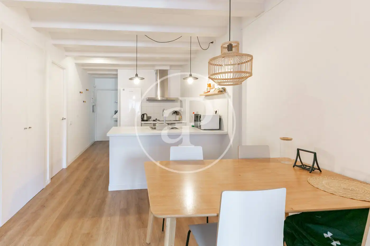 Kitchen of Flat for sale in Barcelona  with Heating and Furnished