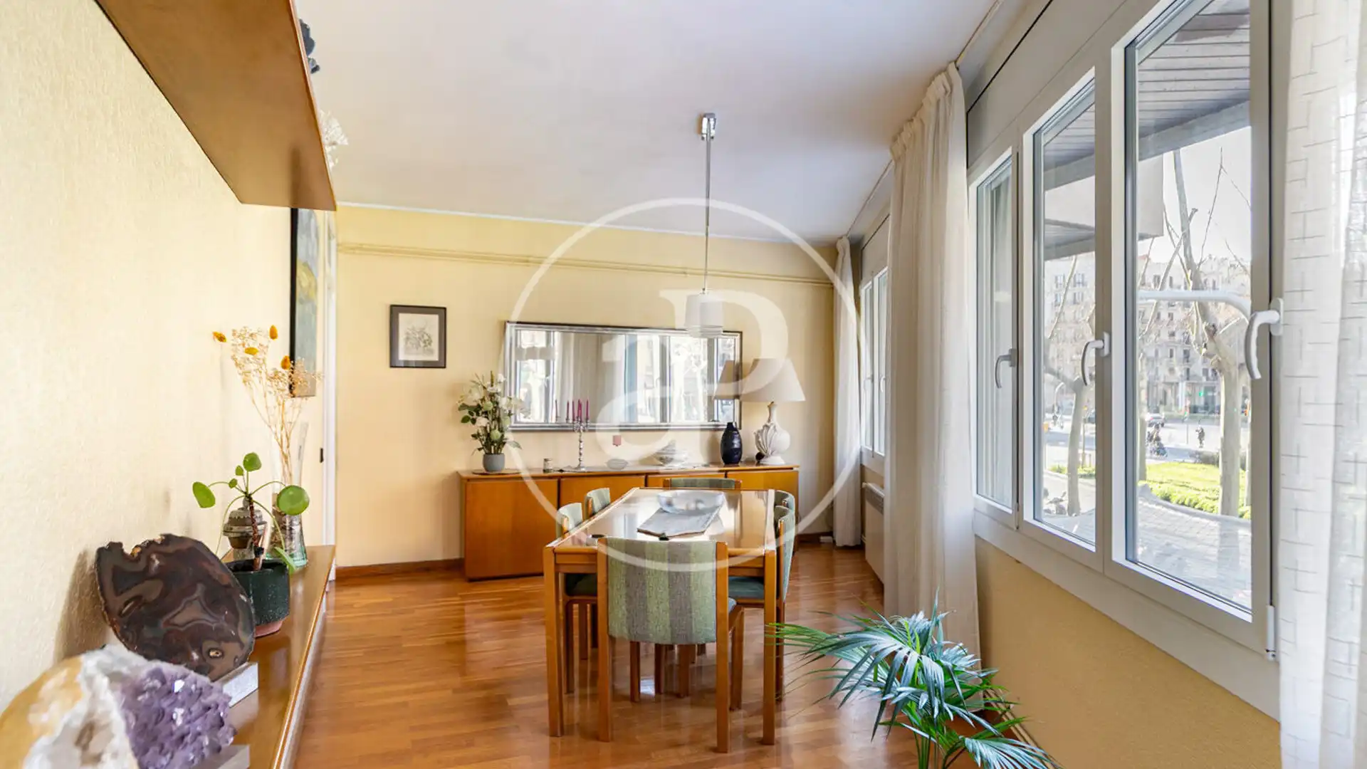 Dining room of Flat for sale in  Barcelona Capital  with Air Conditioner, Heating and Terrace
