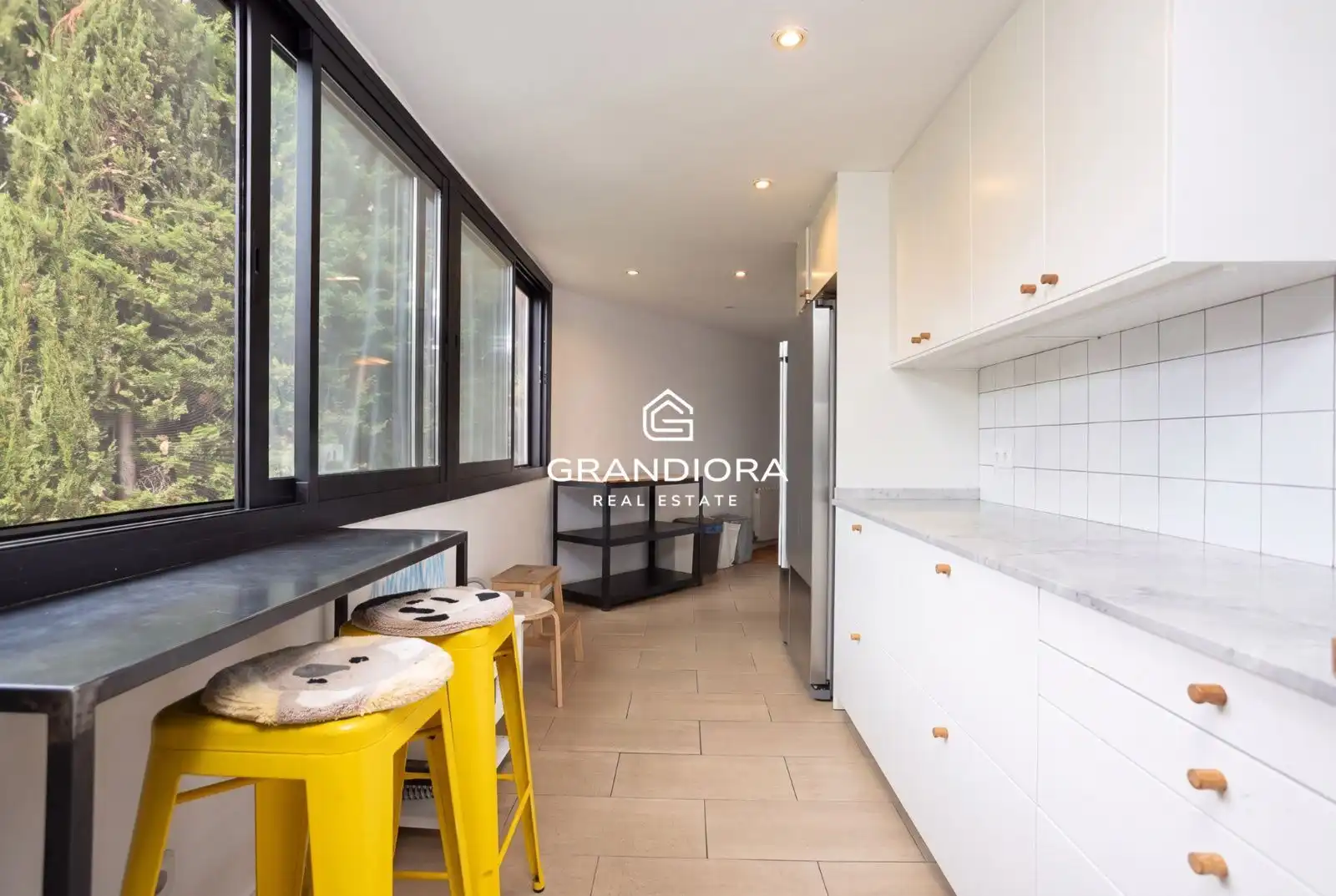 Kitchen of Houses for rent in Alella  with Swimming Pool