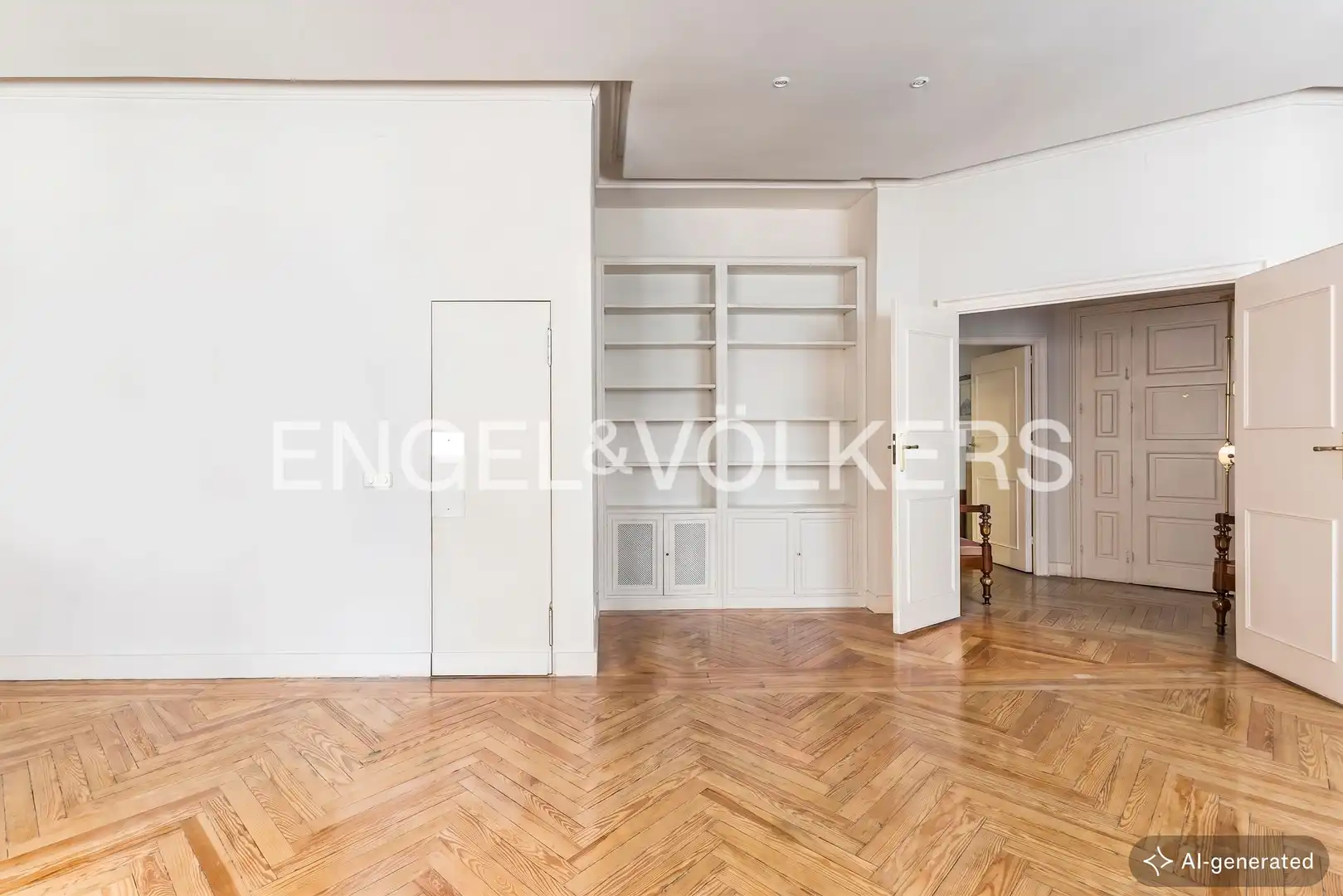 Living room of Flat for sale in Madrid  with Air Conditioner, Heating and Storage room