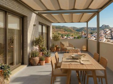 Penthouse with balcony for sale in Carrer Valencia