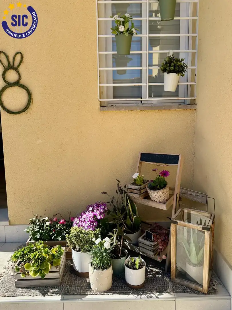 Terrassa de Casa o xalet en venda en Benicasim / Benicàssim amb Aire condicionat, Jardí privat i Parquet