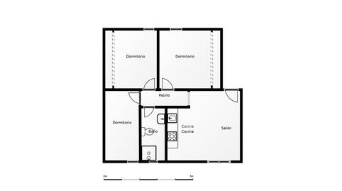 Foto 5 de Pis de lloguer a Amposta,  Madrid Capital