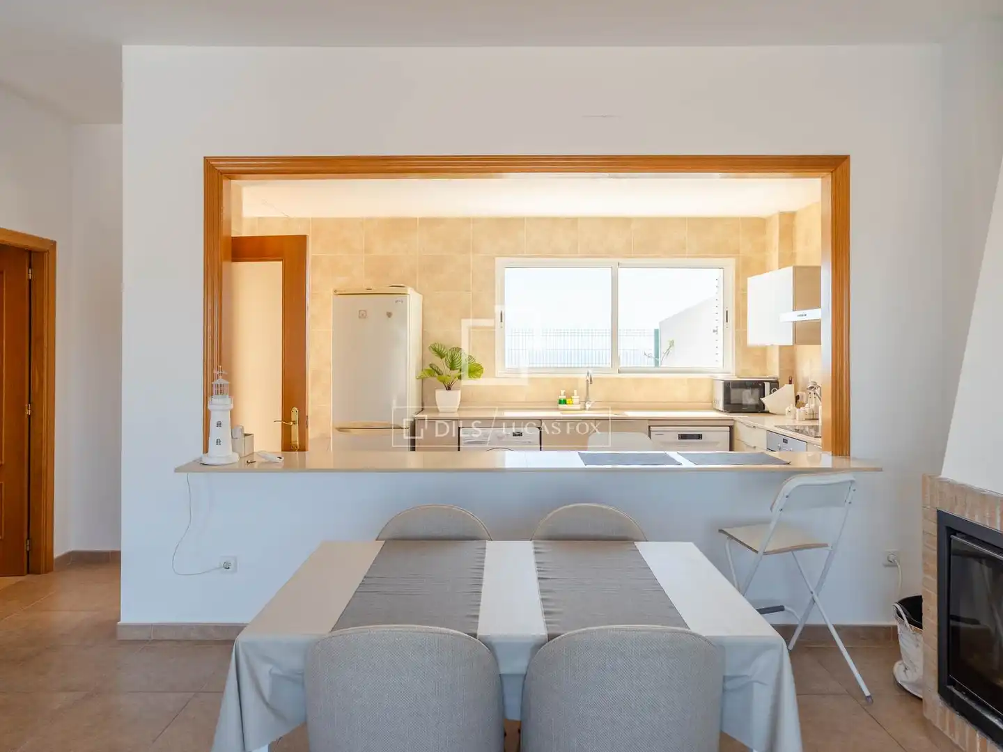 Kitchen of Houses for sale in Cullera  with Air Conditioner, Heating and Terrace