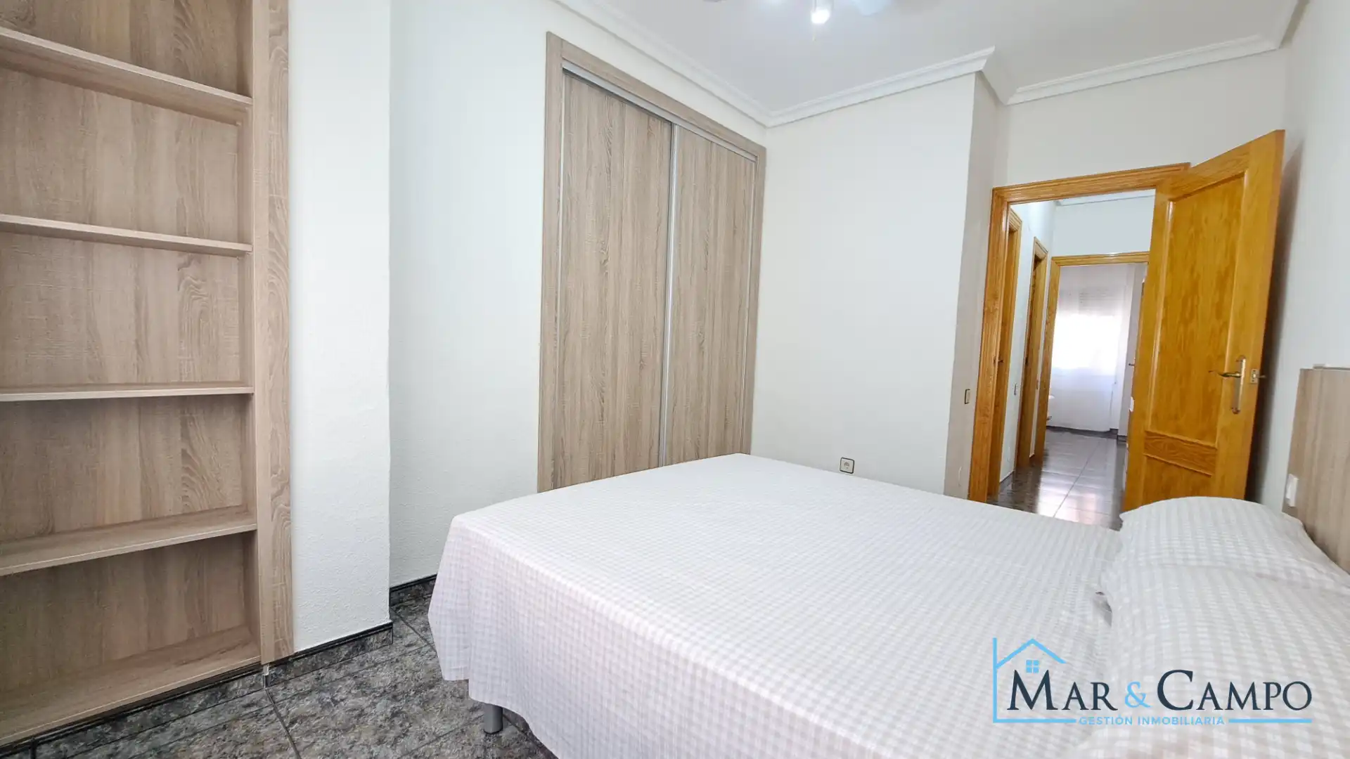 Schlafzimmer von Wohnung zum Verkauf in Los Alcázares mit Klimaanlage, Möbliert und Balkon