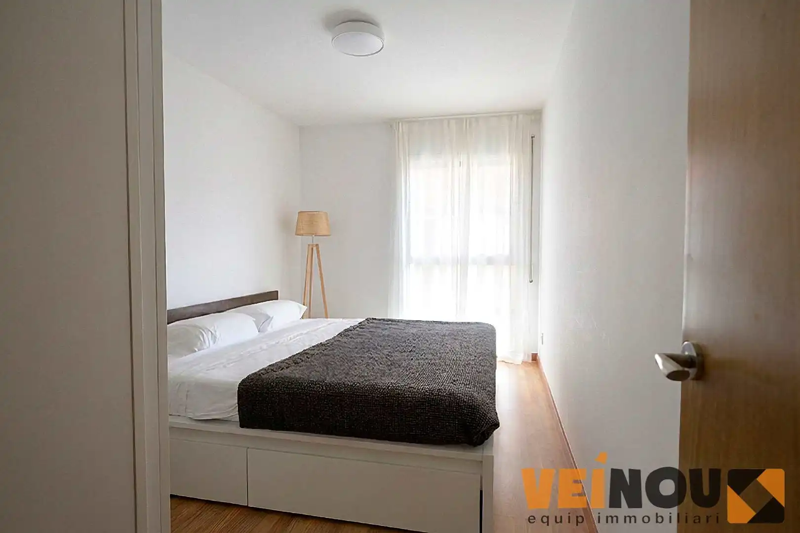 Bedroom of Flat for sale in Badalona  with Air Conditioner, Heating and Terrace