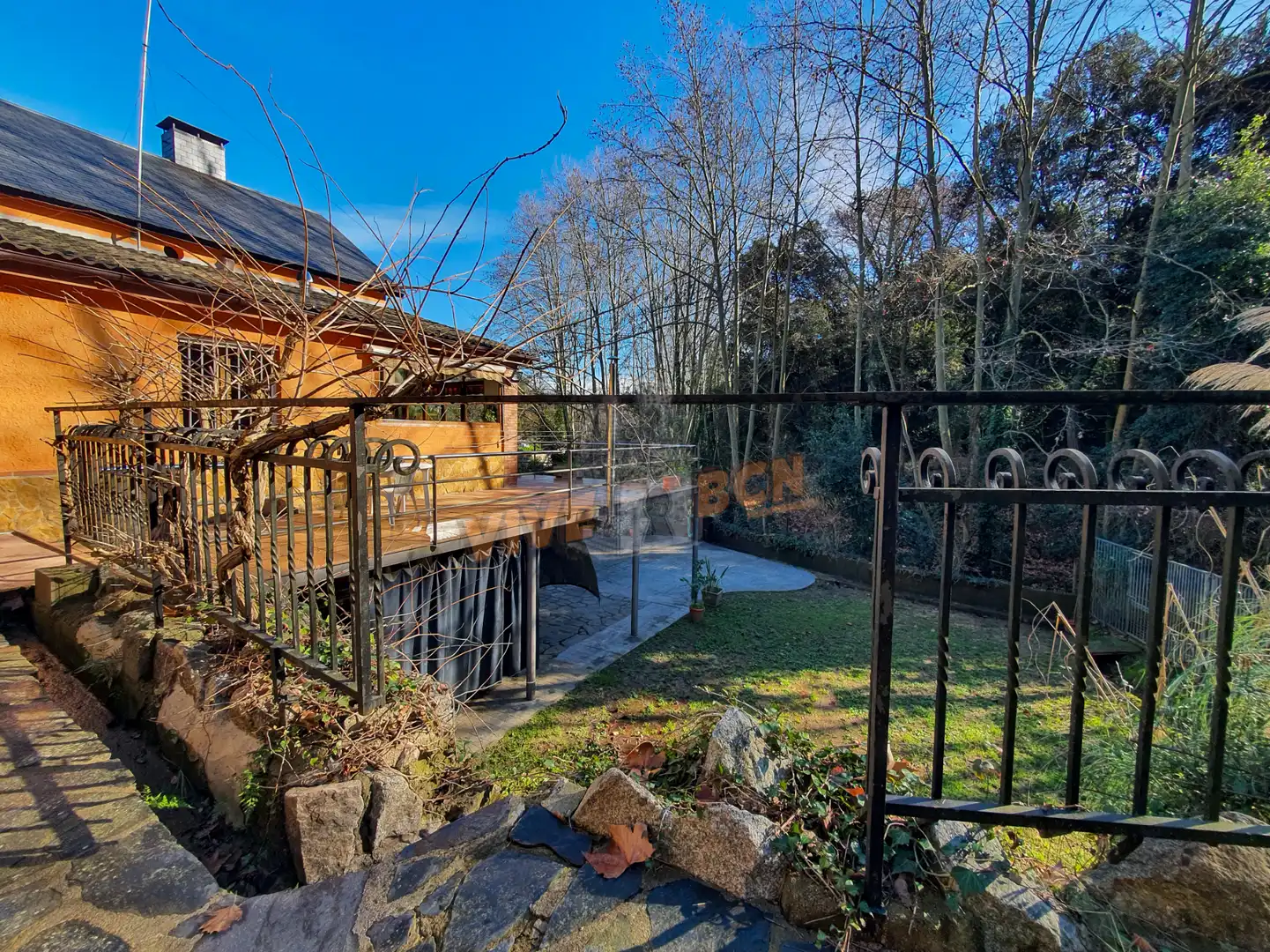 Terraza de Casa o chalet en venta en Sant Celoni con Aire acondicionado, Calefacción y Jardín privado