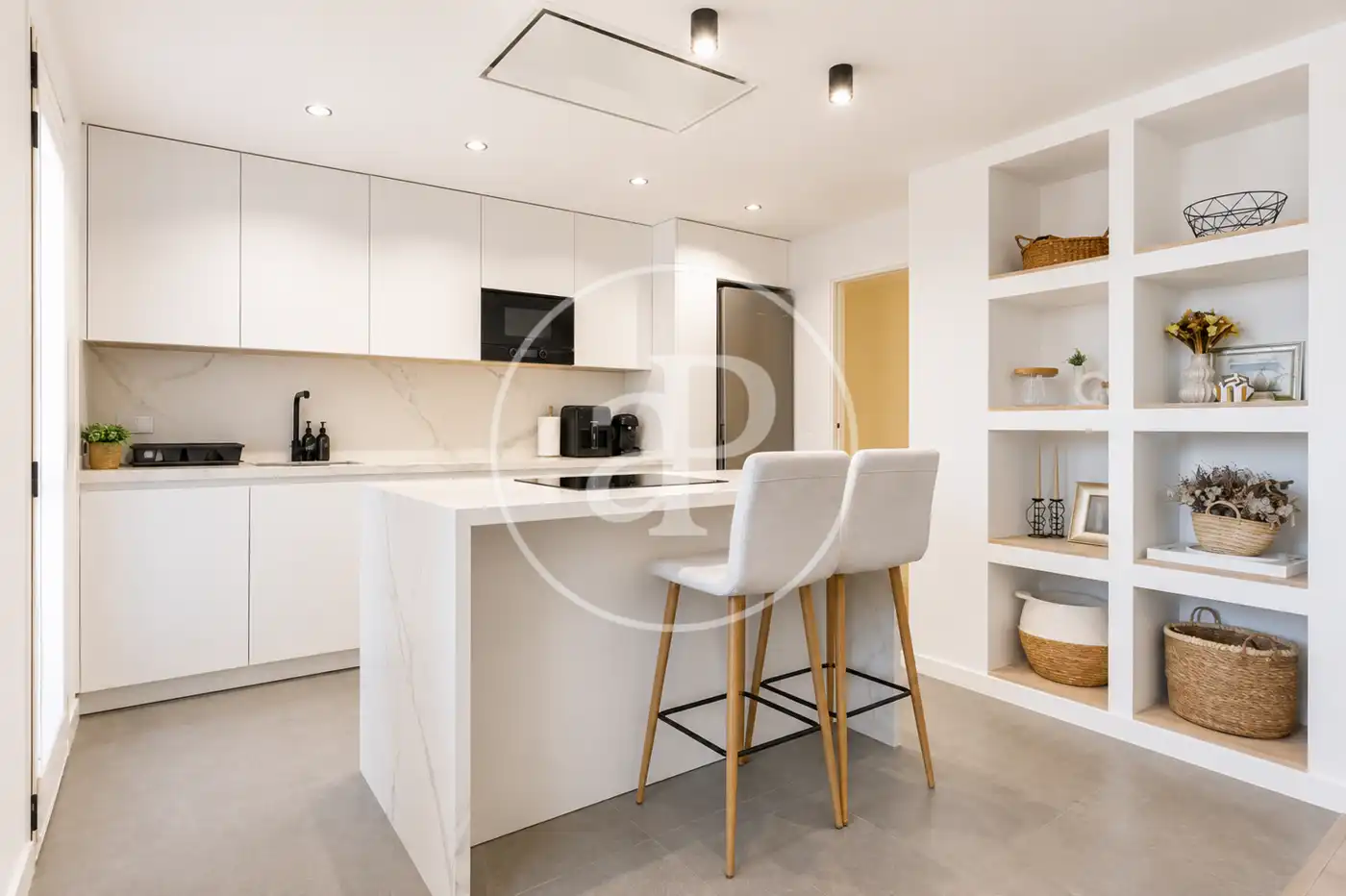 Kitchen of Flat for sale in Valencia  with Air Conditioner, Heating and Private garden
