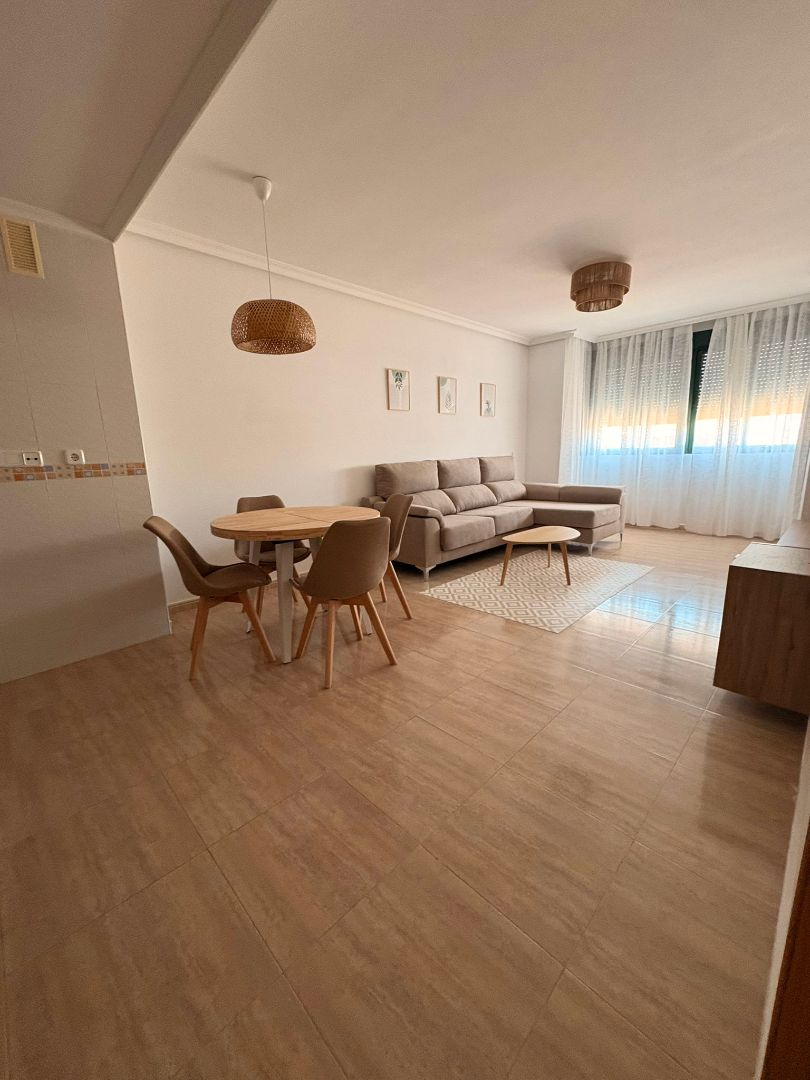Sala d'estar de Pis de lloguer en Torre-Pacheco amb Aire condicionat, Traster i Moblat