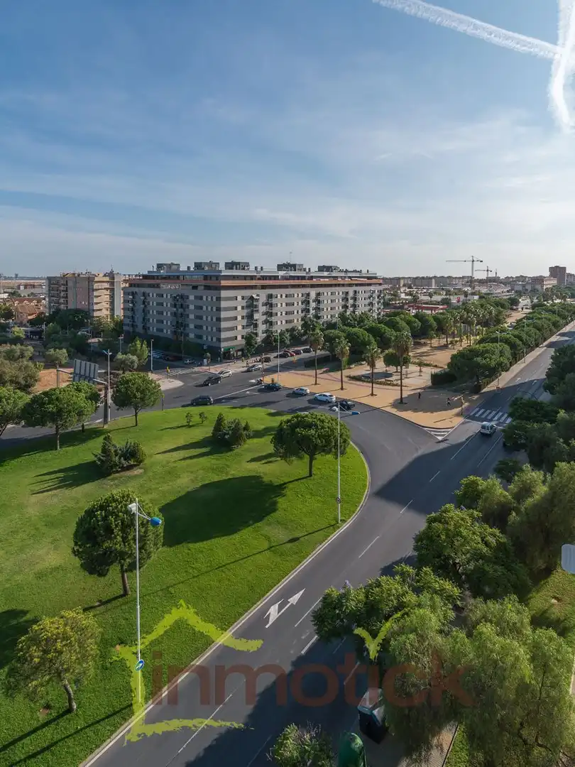 Vista exterior de Piso en venta en Huelva con Aire acondicionado y Terraza