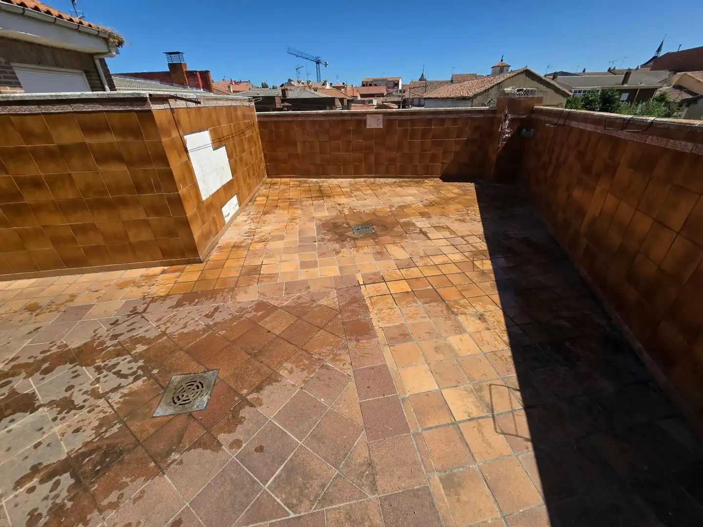 Terrasse von Maisonette zum Verkauf in Mansilla de las Mulas