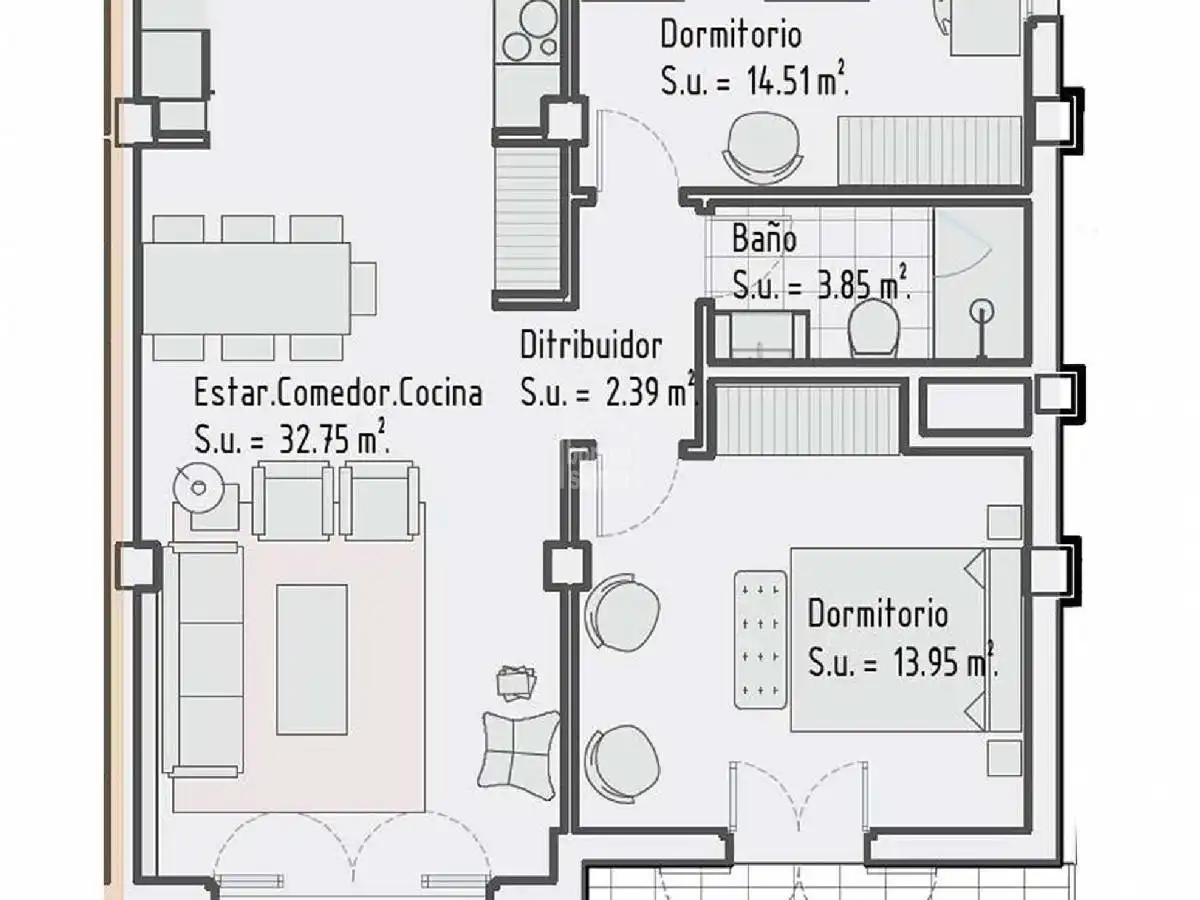 Apartament amb ascensor en venda a Cala Bona, imagen 13