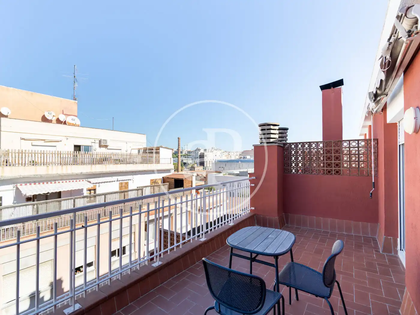 Terrasse von Dachboden zum Verkauf in L'Hospitalet de Llobregat mit Klimaanlage, Heizung und Terrasse