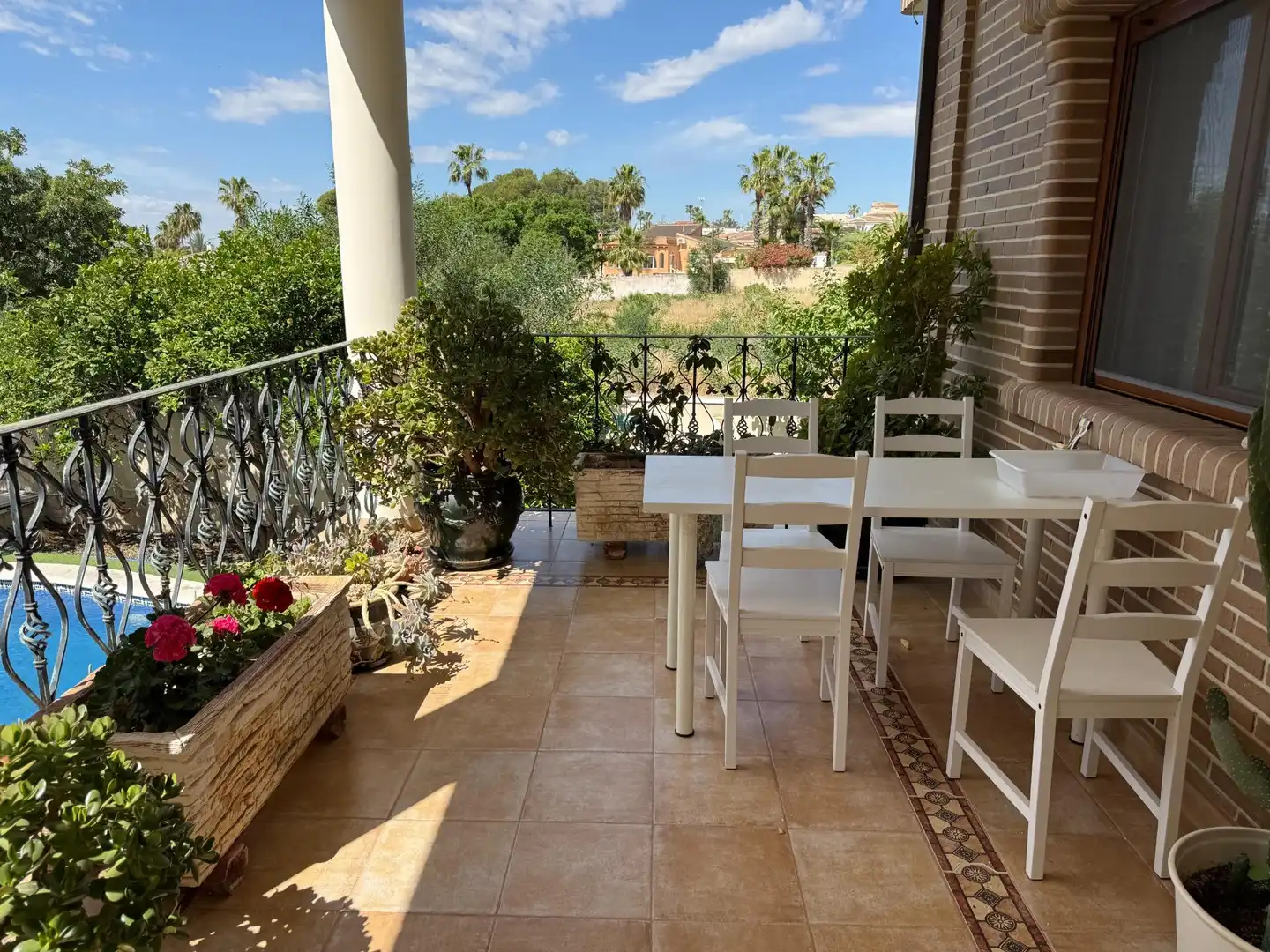 Terraza de Casa o chalet en venta en Rojales con Aire acondicionado, Calefacción y Jardín privado