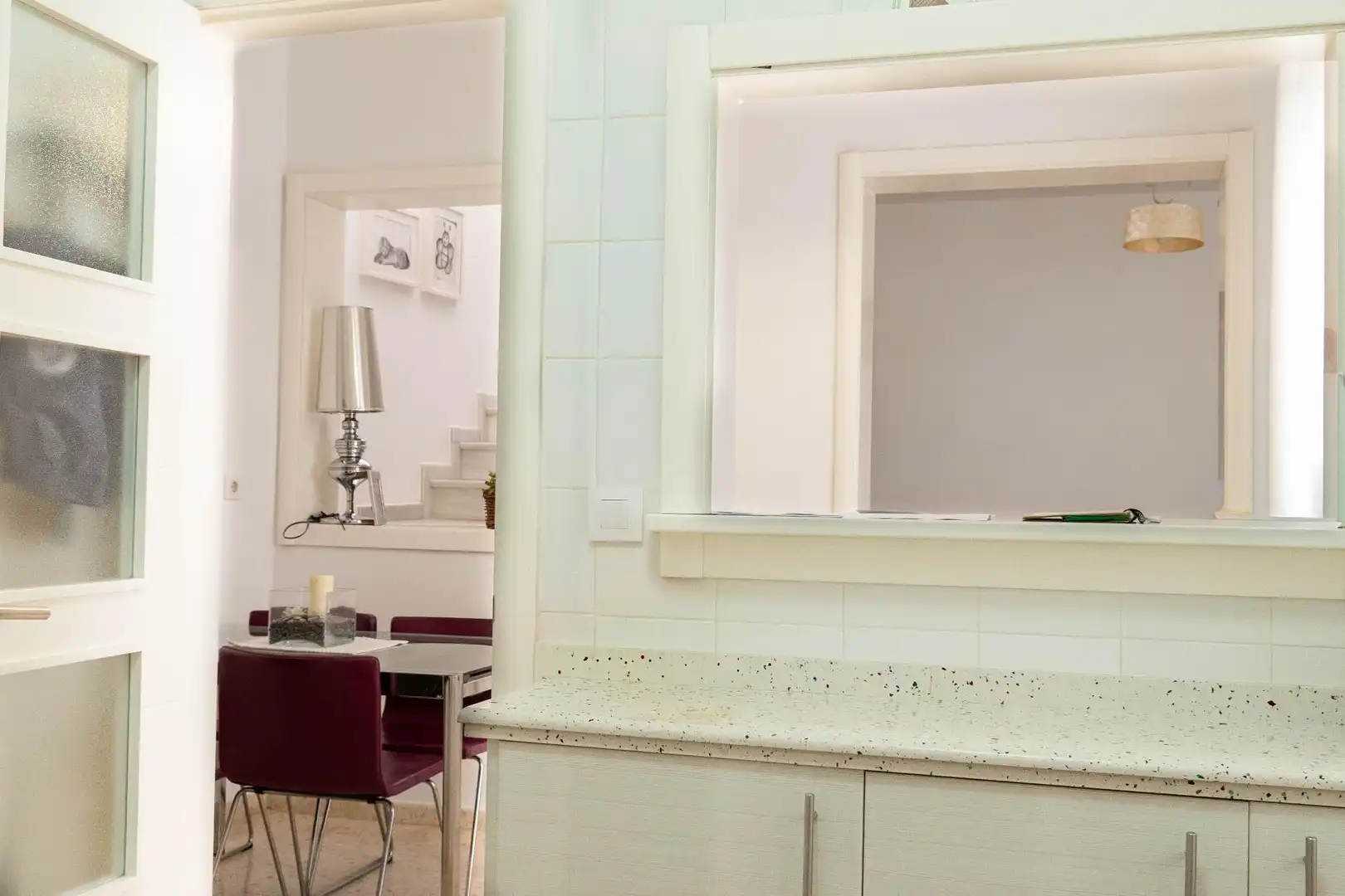 Bathroom of Houses for sale in Carrión de los Céspedes  with Air Conditioner and Heating